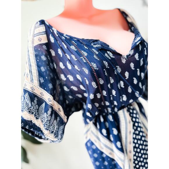 Meadow Songs & Starlit Wanderings billowy wanderlust slouchy mini dress - Picture 2 of 5